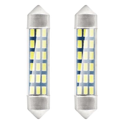 LED STANDARD 3014 18SMD Festoon C5W C10W C3W 41mm Hvid 12V
