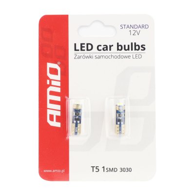 LED STANDARD T5 1xSMD 3030 12V Høj Effekt