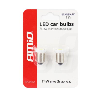 LED STANDARD BA9s 3xSMD 7020 12V