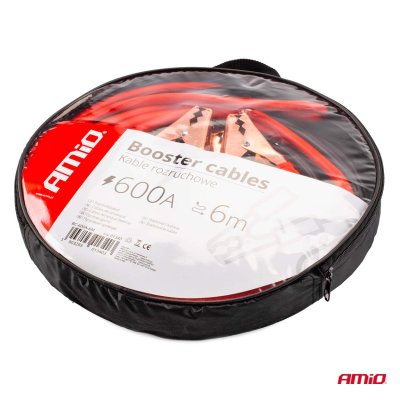 Boosterkabler 600A - 6m AMIO-01340