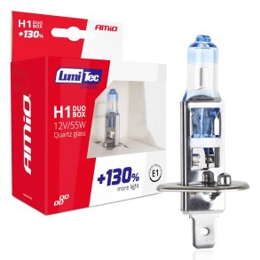 Halogenpærer H1 12V 55W LumiTec LIMITED +130% DUO