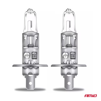 Halogenpære Osram H1 12V 55W P14,5s NIGHT BREAKER SILVER +100% /2 stk