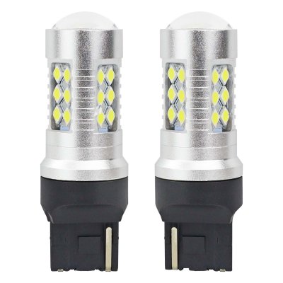 LED CANBUS 3030 24SMD T20 7440 W21W Hvid 12V/24V