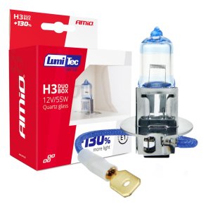 Halogenpærer H3 12V 55W LumiTec LIMITED +130% DUO