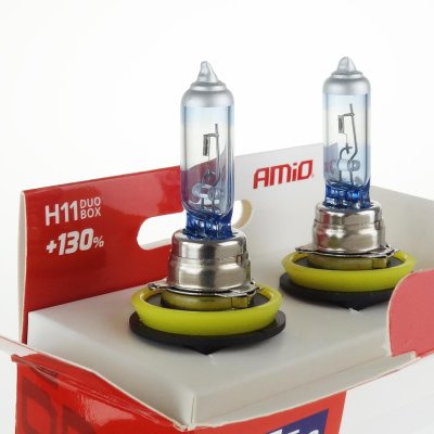 Halogenpærer H11 12V 55W LumiTec LIMITED +130% DUO