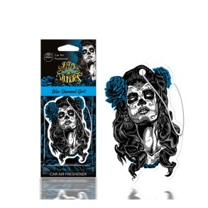 Bil luftfrisker AROMA DIA DE LOS MUERTOS Blå Diamant Pige