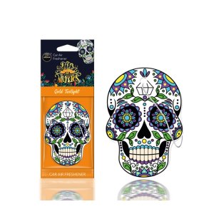 Bil luftfrisker AROMA DIA DE LOS MUERTOS Guld Tatoo