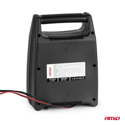 Bilbatterioplader 8A, 12V AMiO SBC-8A