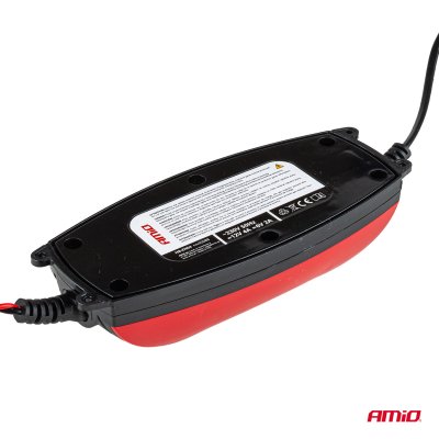 AMiO Batteri digital oplader 6V/12V - 2A/4A - DVL DBC-4A