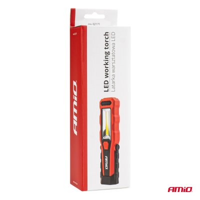LED Inspektionslampe med rotation 180° 1800 mAh