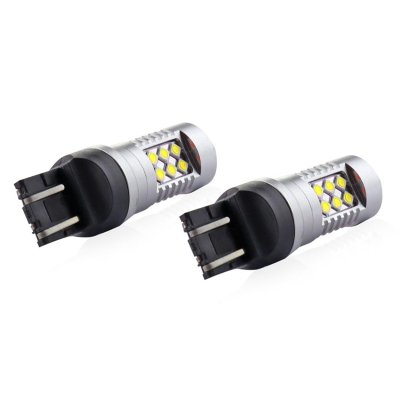 LED CANBUS 3030 24SMD T20 7443 W21/5W Hvid 12V/24V