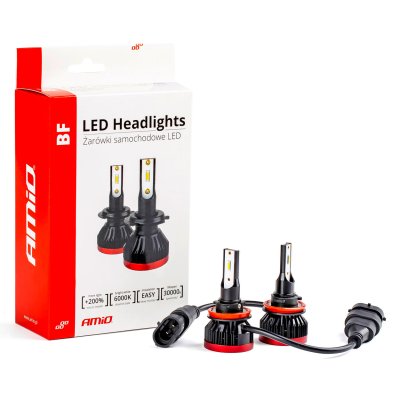LED forlygter BF serie H8/H9/H11/H16 AMiO-02245