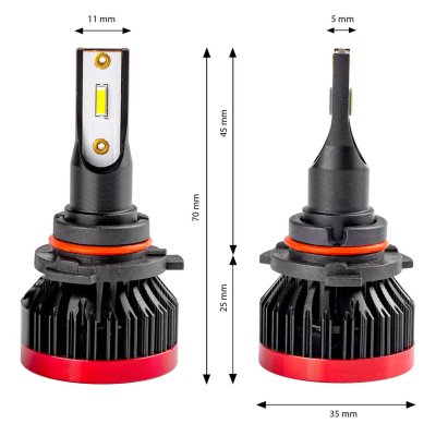 LED Forlygter BF Serie HB4 9006 AMiO-02247