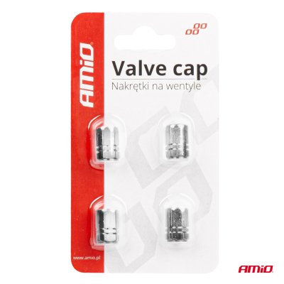 Aluminium ventilhætte sølv 4 stk