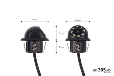 Parkeringsassistent system TFT01 4,3