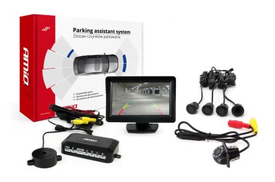 Parkeringsassistent system TFT01 4,3