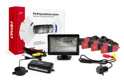 Parkeringsassistent system TFT01 4,3