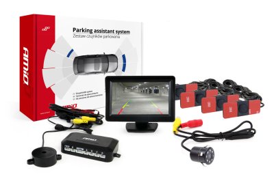 Parkeringsassistent system TFT01 4,3