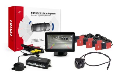 Parkeringsassistent system TFT01 4,3