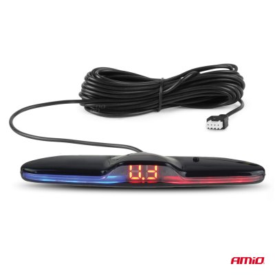 Parkering assistentsystem MAX LED 4 sensor hvid