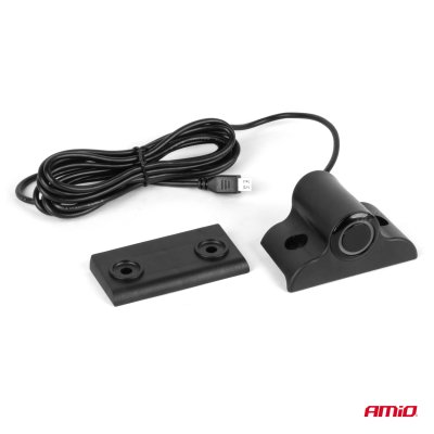 Parkeringsassistent system MAX LED 4 sensor sort 19mm LASTBIL