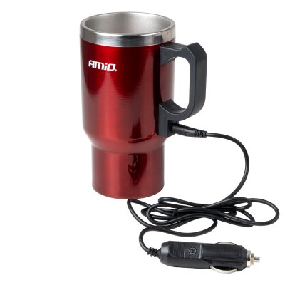 DC Bilkande/kop 450ml rød farve 12V