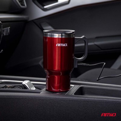 DC Bilkande/kop 450ml rød farve 12V