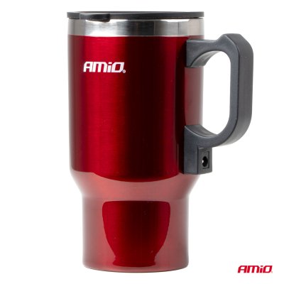 DC Bilkande/kop 450ml rød farve 12V