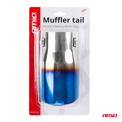 Muffler hale rustfrit stål MT 007BLC
