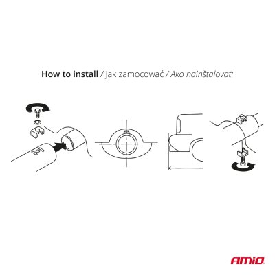 Muffler hale rustfrit stål MT 007BLC