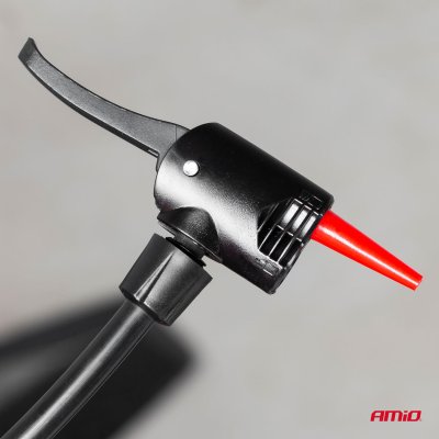 Metal håndpumpe med manometer PU02