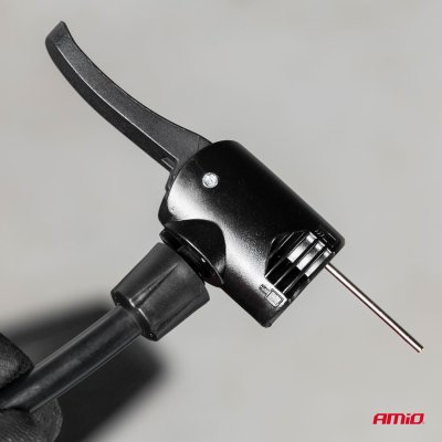 Metal håndpumpe med manometer PU02