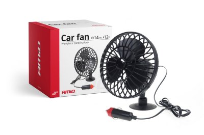 Bilvifte med sugekop miniFAN 12V
