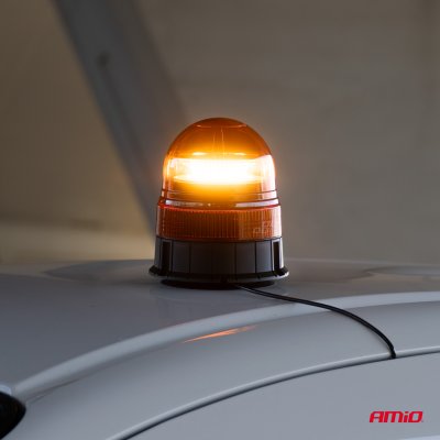 Advarselslampe W02M Magnet R65 R10 39LED 12/24V IP56 AMIO-02300