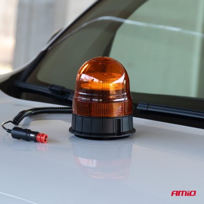 Advarselslampe W02M Magnet R65 R10 39LED 12/24V IP56 AMIO-02300