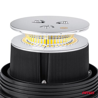 Advarselslampe W02M Magnet R65 R10 39LED 12/24V IP56 AMIO-02300