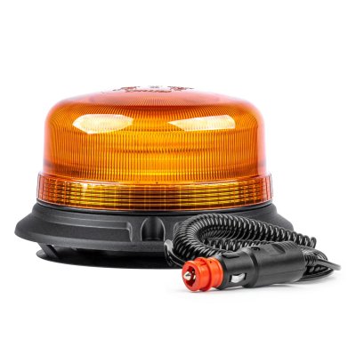 LED Advarselslampe W03M magnetisk R65 R10 36LED 12/24V IP56 AMIO-02295