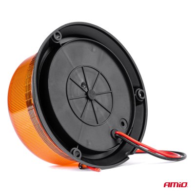 LED Advarselslampe 36 LED bolte R65 R10 12V 24V W03b AMIO-02296