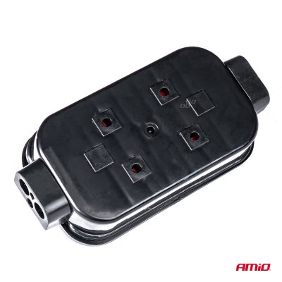 Trailer ledningsfordelerboks 12-vejs AMIO-02666