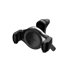Mobilholder med Trådløs Oplader COMBO QC 3.0 PHW-03