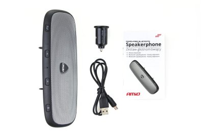 Håndfri Bluetooth Højtalertelefon med QC 3.0 USB-lader HFB-01