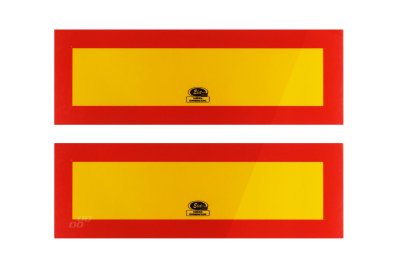 Bagplade TI-P2/LAV 100x300 101-04W-92 (2 stk)