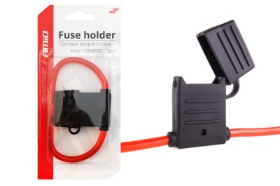 MAXI sikringsholder med 30 cm kabel