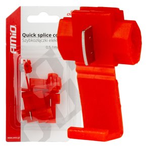 Hurtigforbindelse Connector 0,5-1mm2 10A 5stk blister