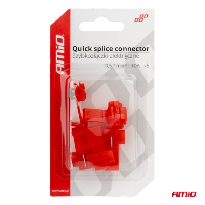 Str�mtyve 0,5-1mm2 10A 5stk blister