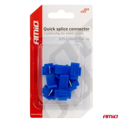 Quick Connect Connector 0,75-2,5mm2 15A 5stk blister