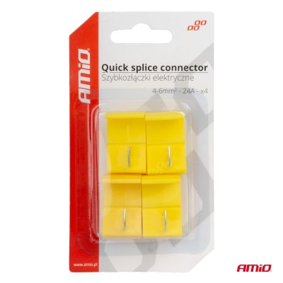 Quick Connect Connector 04-6mm2 24A 4stk blister