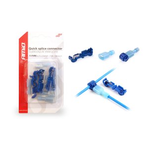 T-Type Hurtigkoblingsstik 0,75-2,5mm2 15A 5pcs blister