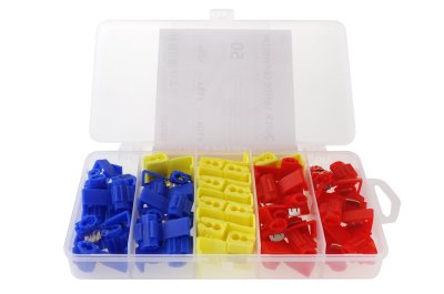 Hurtigforbindelsesstik 50 stk. BOKS mix