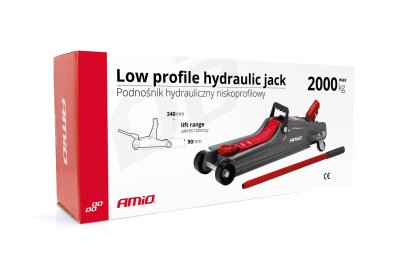 Lavprofil hydraulisk jack 2T CE